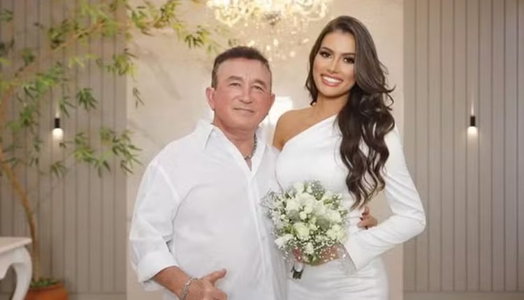 Após casamento-relâmpago com Amado Batista, miss diz: 'Atitudes'