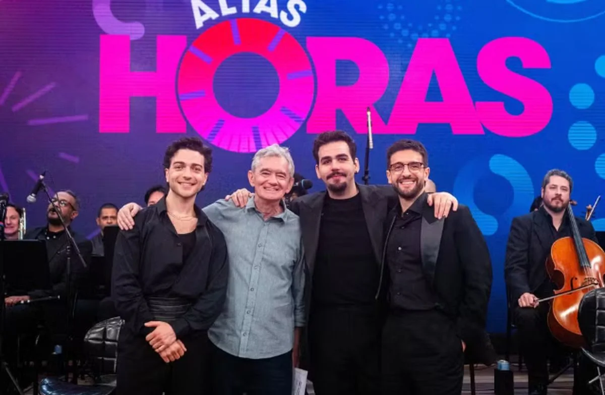 "Altas Horas" com Diego Hypólito, Eduardo Sterblitch e Walcyr Carrasco