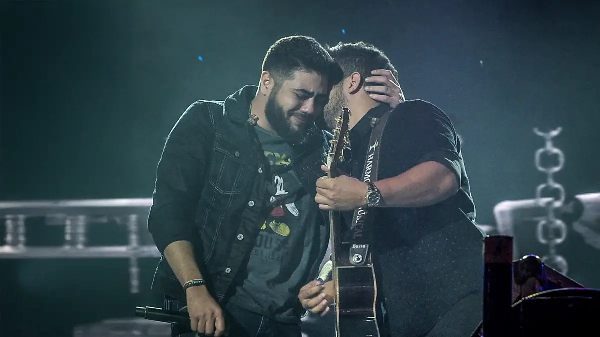 Henrique e Juliano, acidente
