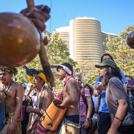 Movimentos protestam contra 'PL da Devastação' em BH