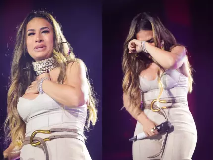 Simone ganha presente inusitado de fã durante show: "Muito lindo"