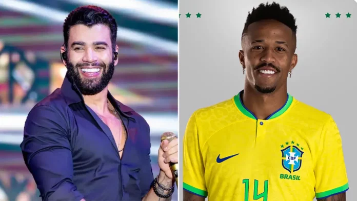 Gusttavo Lima canta em casamento de Éder Militão Gusttavo Lima canta em casamento de Éder Militão