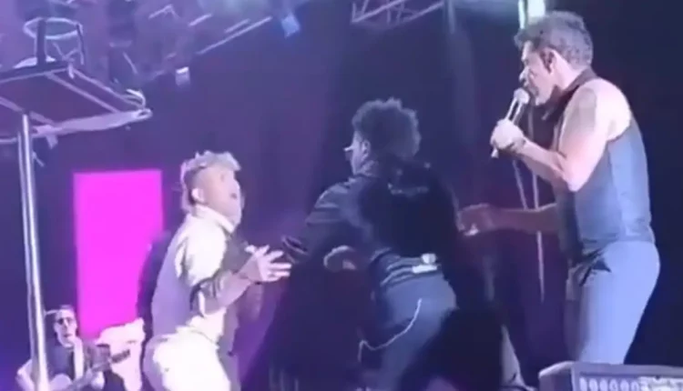 Homem invade palco Zezé Di Camargo