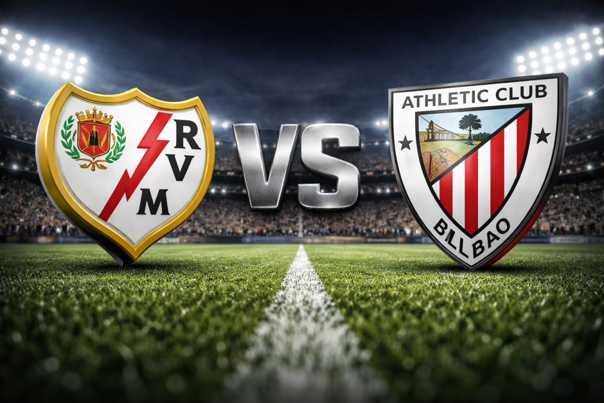 Onde assistir Rayo Vallecano x Athletic Bilbao ao vivo: Horário e escalações na La Liga