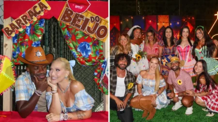 Irmã de Zé Felipe participa de festa de Vini Jr. no Rio