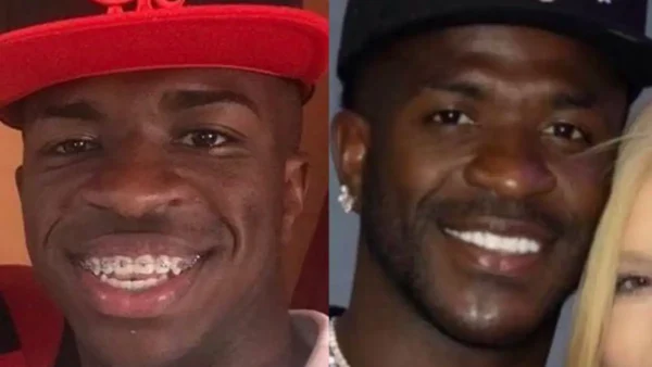 Antes e depois de Vini Jr. (Foto: Redes Sociais)